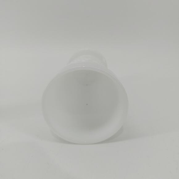 Anchor Hocking Colony Grape Milk Glass White Goblet Footed - Picture 11 of 14